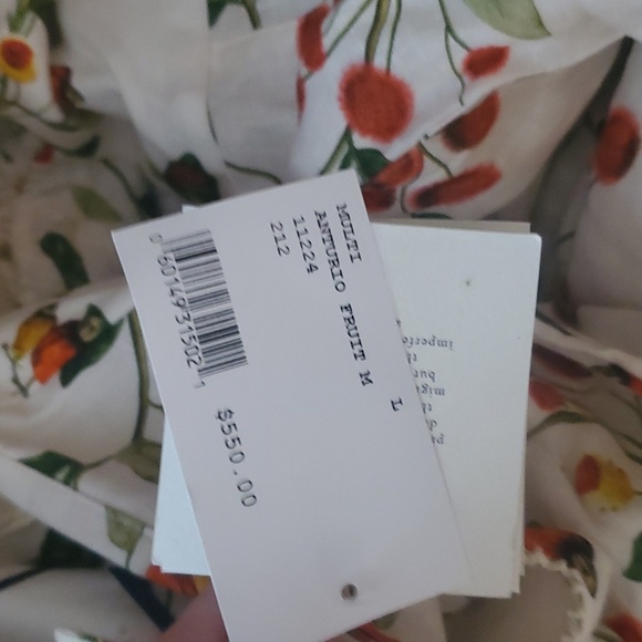 AGUA BY AGUA BENDITAAnturio floral linen minidress - Picture 5 of 5